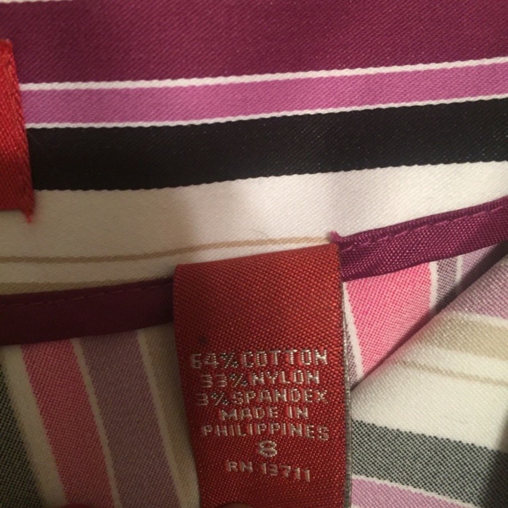 Valerie Stevens pink purple golf casual skirt NWT - Picture 7 of 7